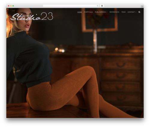 WordPress theme Johnblack - studio23.de