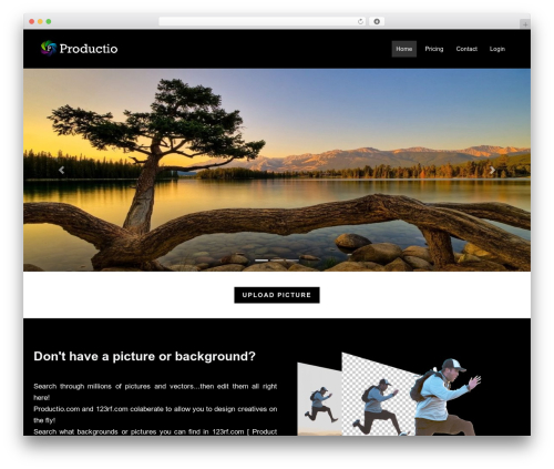 Custom_theme WordPress theme - productio.com