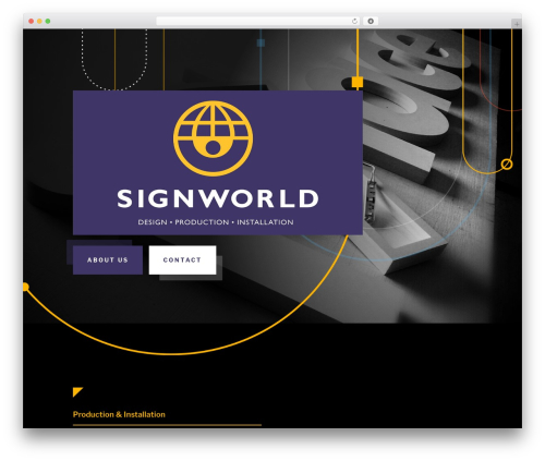 Divi theme WordPress - signworldmalta.com