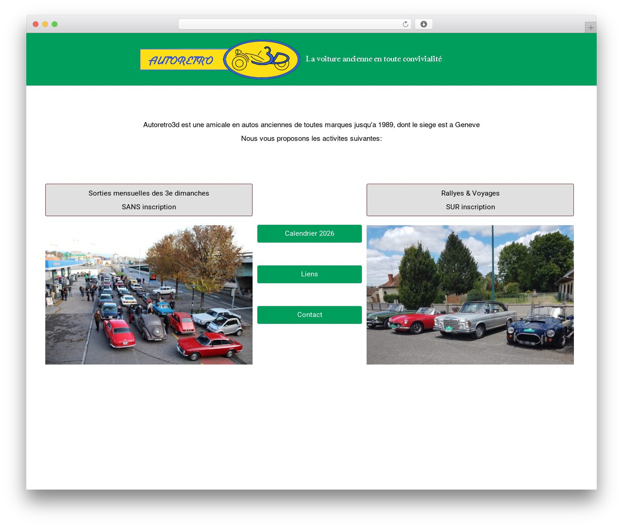 Divi WordPress theme - autoretro3d.ch