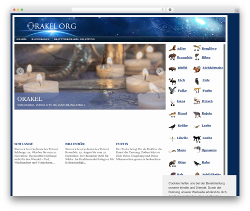 Network-Theme theme WordPress - orakel.org