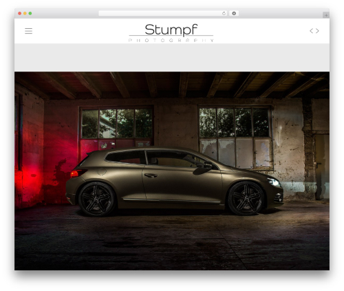 Rayleigh WordPress theme - stumpf-photography.de