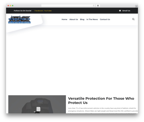Roofplan WordPress theme - attackmats.com