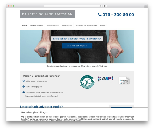 Bono_sbsites WordPress plugin - sliedrecht-letselschade.nl