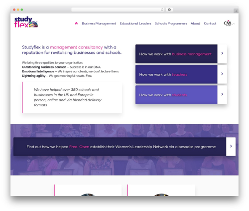 Study Flex WordPress theme - studyflex.com