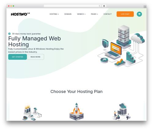 Akd developer WordPress plugin - hostiko.com/layout91
