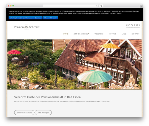 WordPress theme BootstrapWP - schmidt-badessen.de