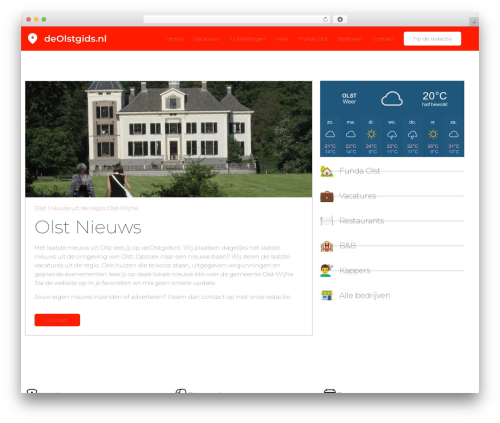 Advanced contact form v4 WordPress plugin - deolstgids.nl