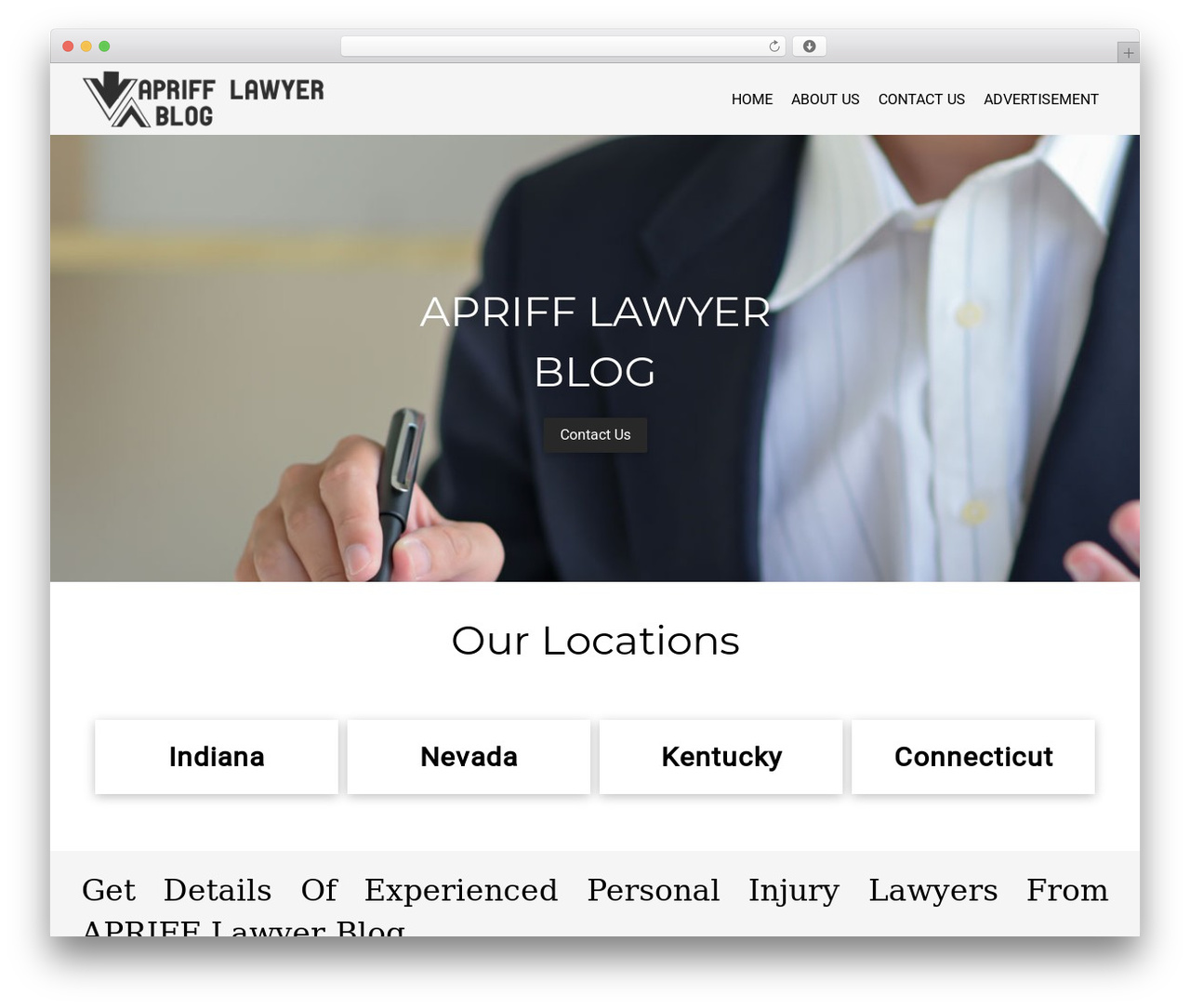 Writee free WordPress theme - aprff.org