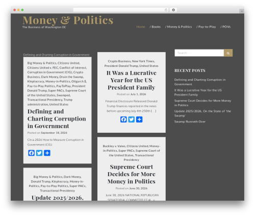 Best WordPress theme Drape - politicopay.com