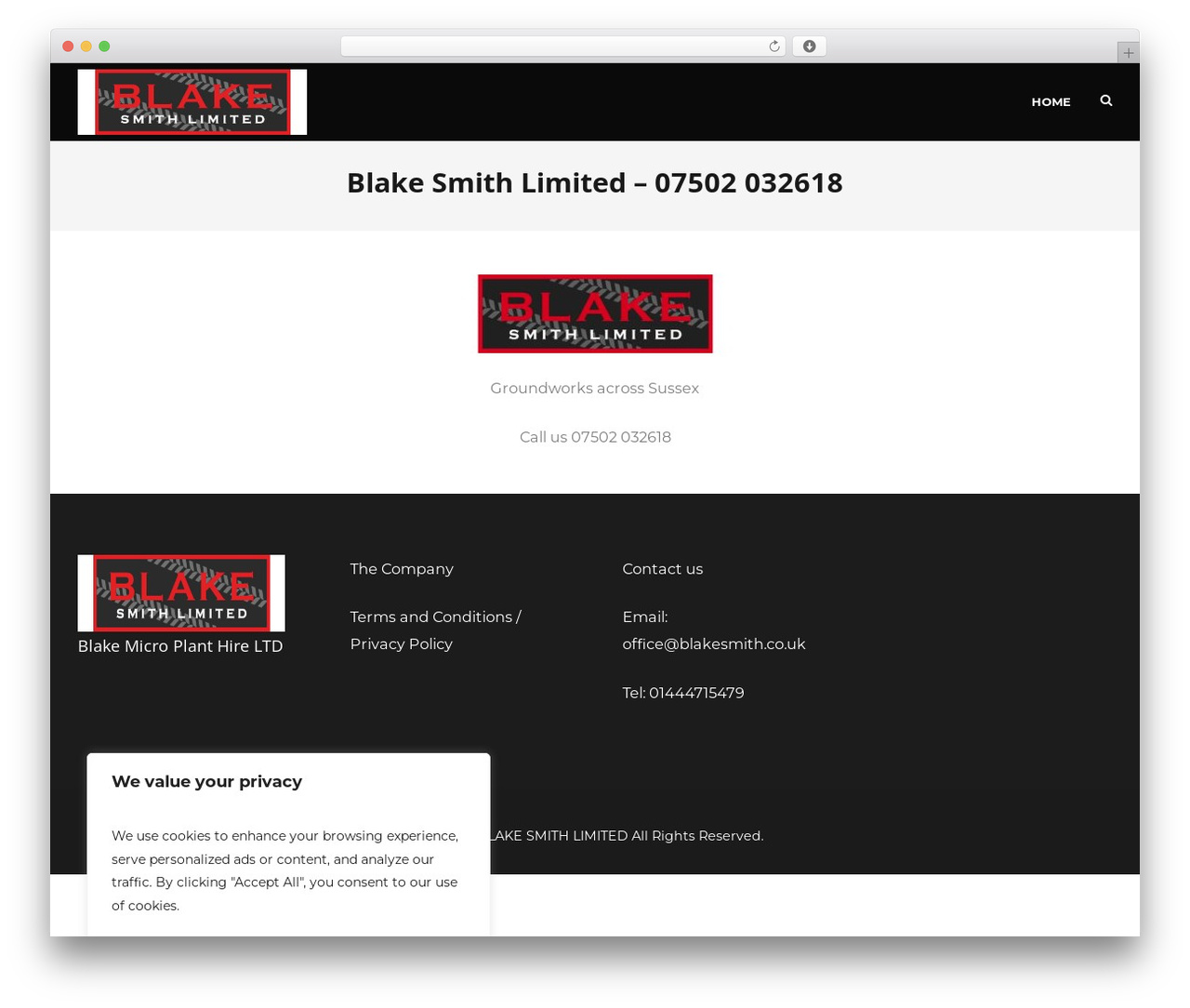 Create theme WordPress - blakemicroplant.co.uk