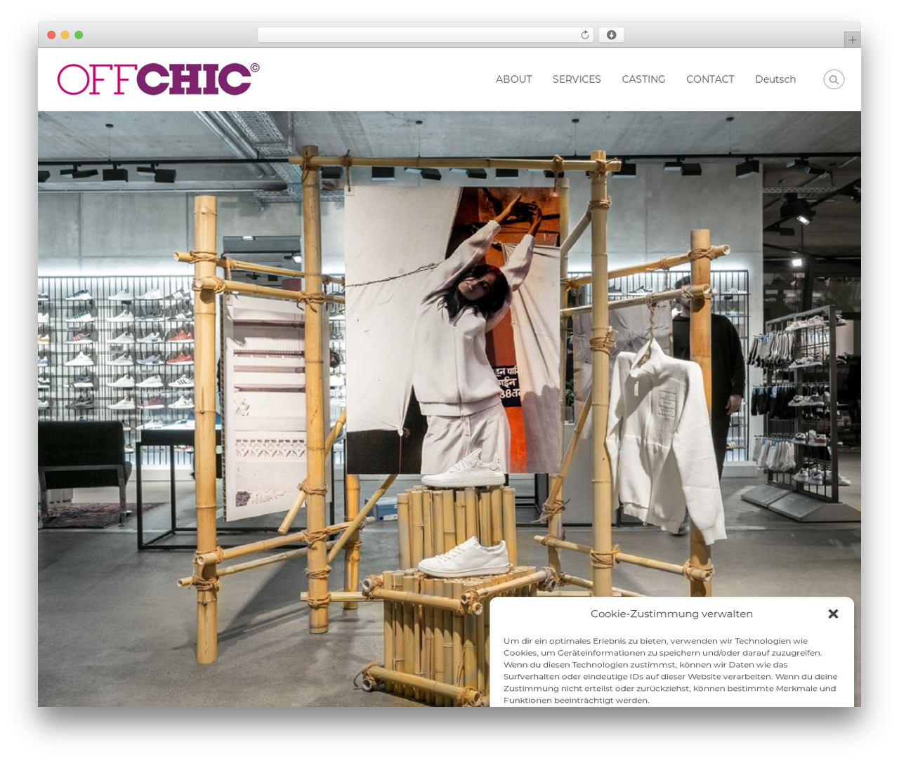 Flash WP theme - offchic.com