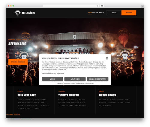 Kadence WordPress theme - affenkaefig.info
