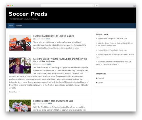 Miteri theme WordPress - soccerpreds.com Miteri theme WordPress - soccerpreds.com
