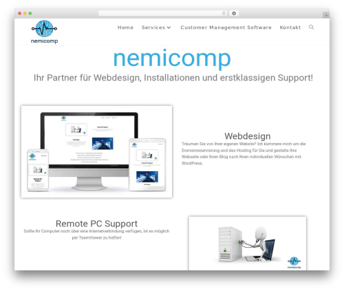 OceanWP WordPress website theme - nemicomp.ch