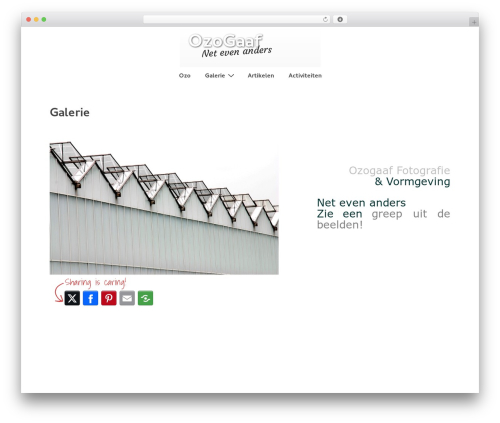 Responsive best free WordPress theme - ozogaaf.nl