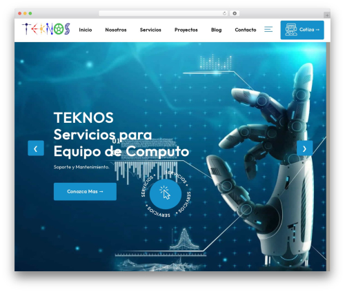 Technit - Technology WordPress Theme WordPress page theme - teknosmexico.com