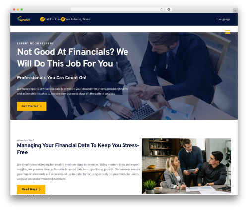 Theme WordPress Custom Theme - synchrobooks.com