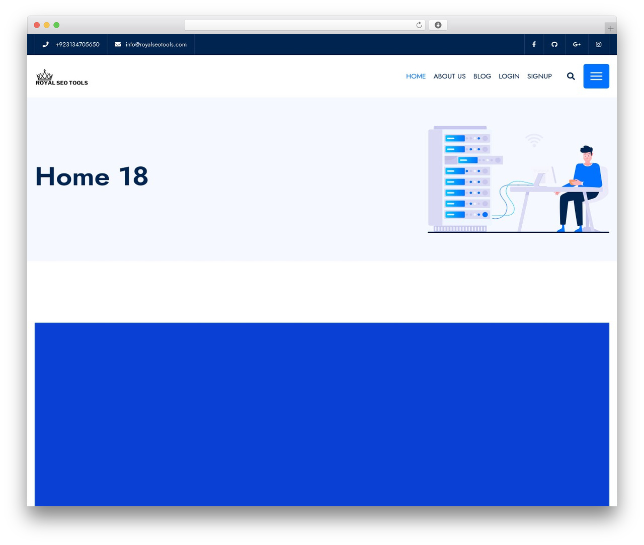 Theme WordPress hostingo - royalseotools.com