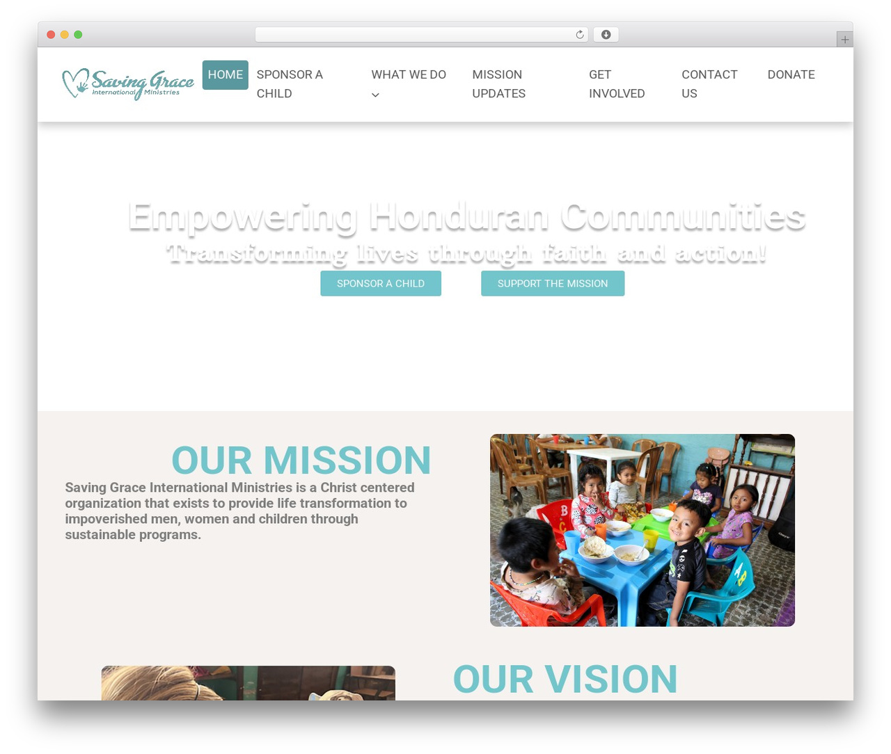 Theme WordPress Saving Grace - savinggraceintl.com