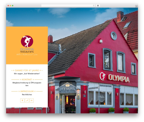 Amici WordPress restaurant theme - olympia-bremen.de