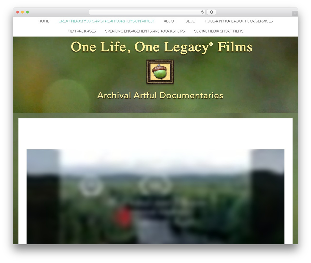 Birch WordPress theme - onelifeonelegacy.net Birch WordPress theme - onelifeonelegacy.net
