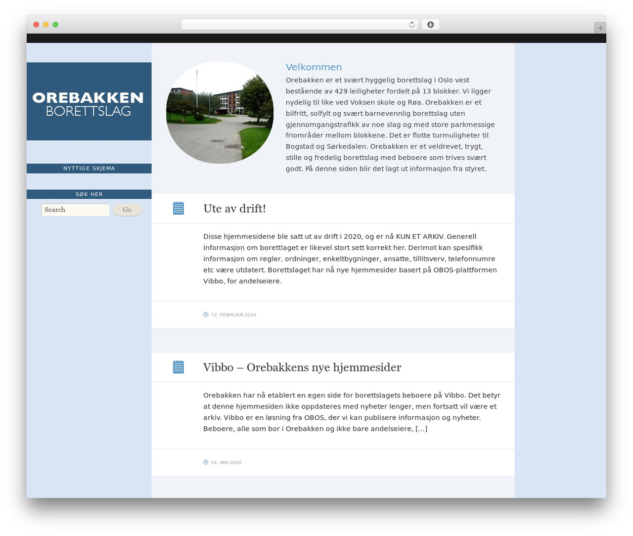 BonPress WordPress theme - orebakken.no