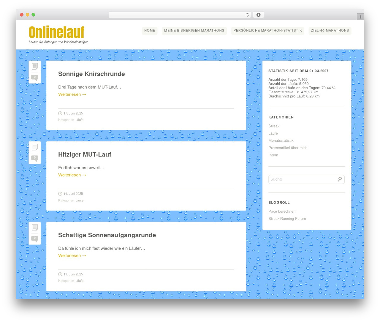 Bugis theme WordPress - onlinelauf.de