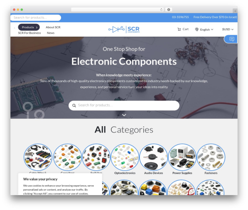 Daat Base Theme WordPress theme - scrltd.com