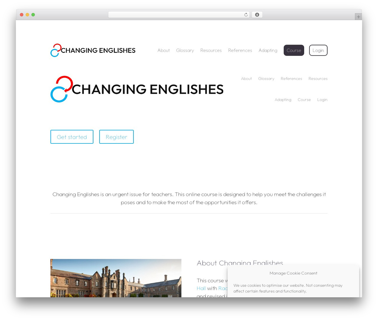 Divi WordPress theme - changingenglishes.online
