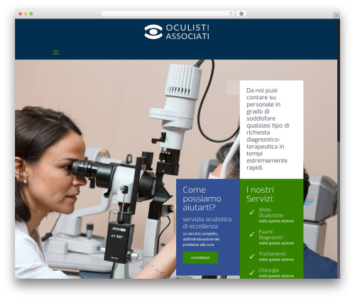 Green Theme theme WordPress - oculistiassociati.com