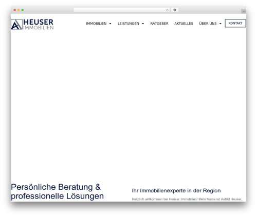 Frymo WordPress plugin - heuserimmobilien.com