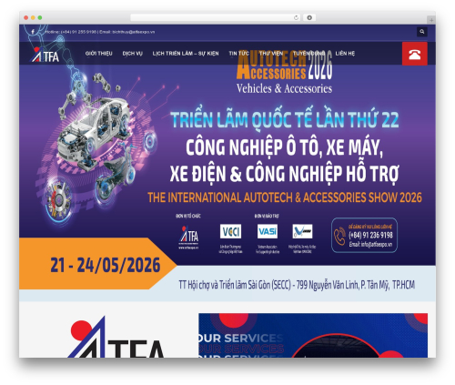 Innocom WordPress theme - atfaexpo.vn