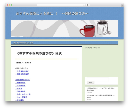 Principle best WordPress theme - osusume-hoken.com