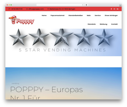 Quantech top WordPress theme - popppy.com