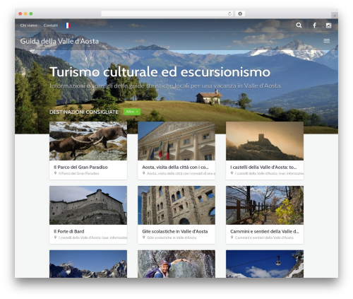 Theme WordPress Go Explore! - valledaosta-guidaturistica.it