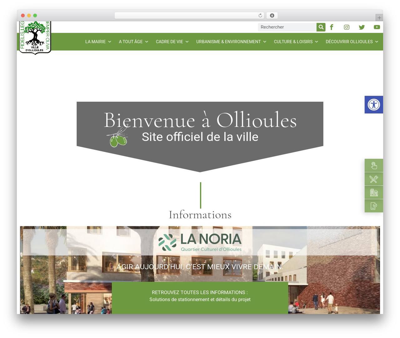 Theme WordPress Hello Elementor - ollioules.fr