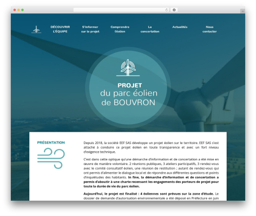 WordPress theme EEF Bouvron - parceoliendebouvron.fr