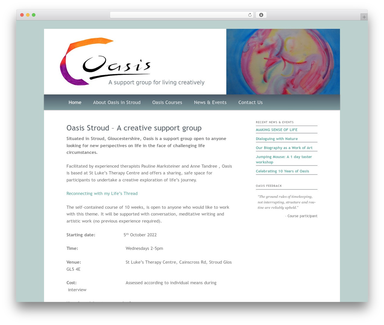 WordPress theme MrsTTH Bespoke Theme - oasis-stroud.org WordPress theme MrsTTH Bespoke Theme - oasis-stroud.org
