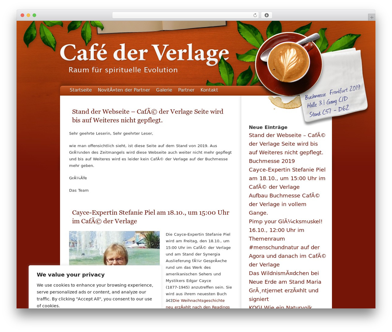 WordPress theme Blass - spirituelle-evolution.de