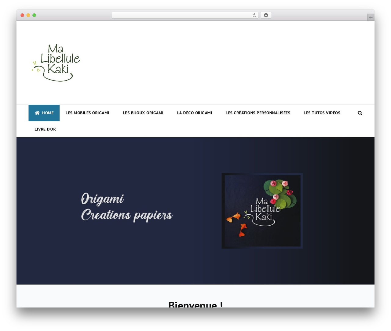 WordPress theme DevotePress - malibellulekaki.com