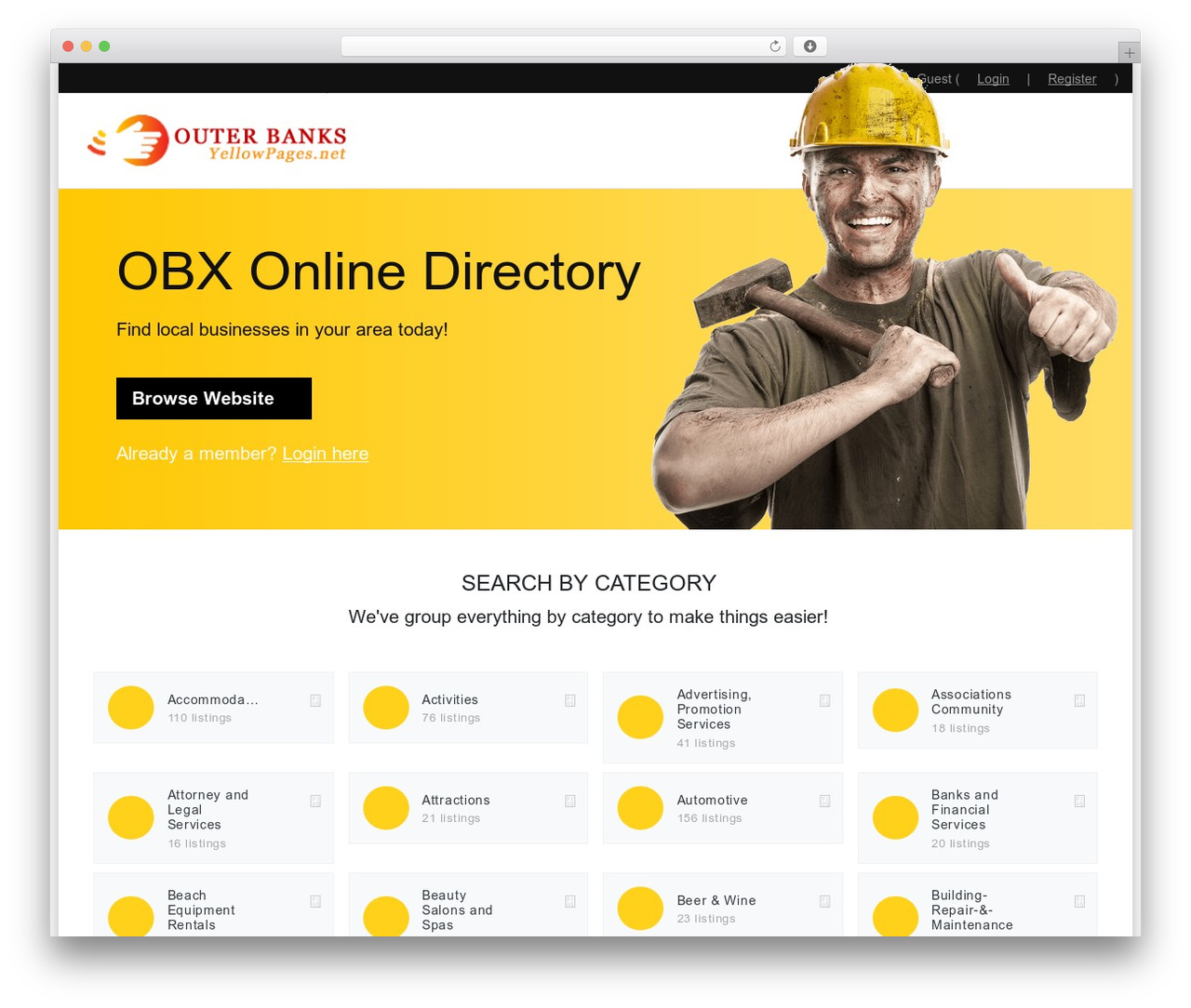[CHILD] 09. Directory Theme theme WordPress - outerbanksyellowpages.net
