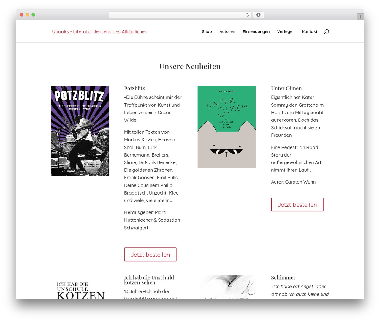 Divi WordPress theme - ubooks.de Divi WordPress theme - ubooks.de