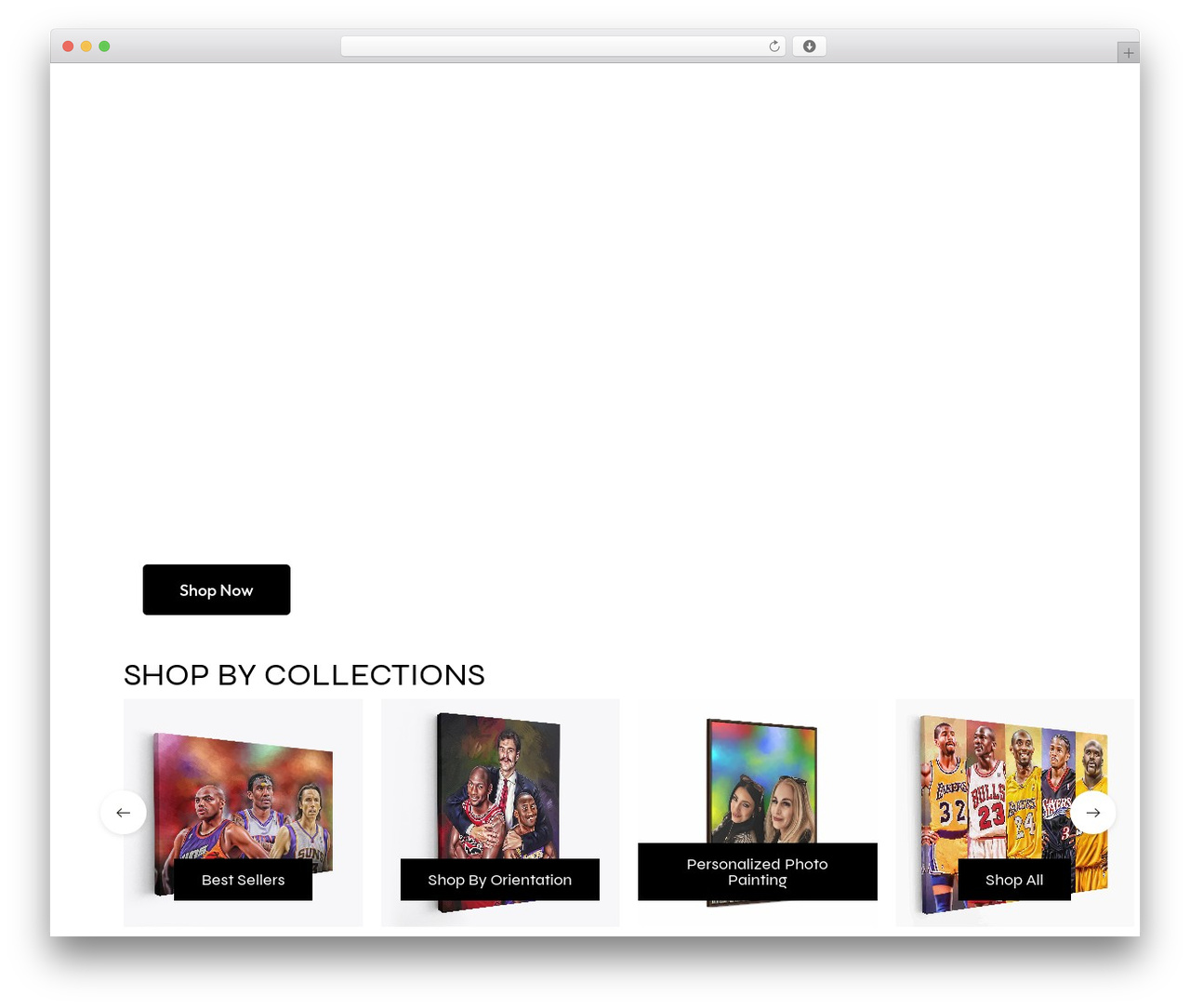 Natsy WordPress page theme - basketballcanvas.com