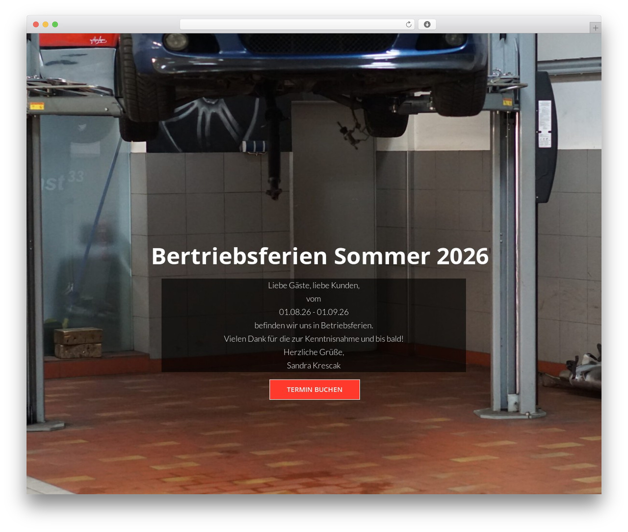 OKAB WordPress theme - reifendienst33.com