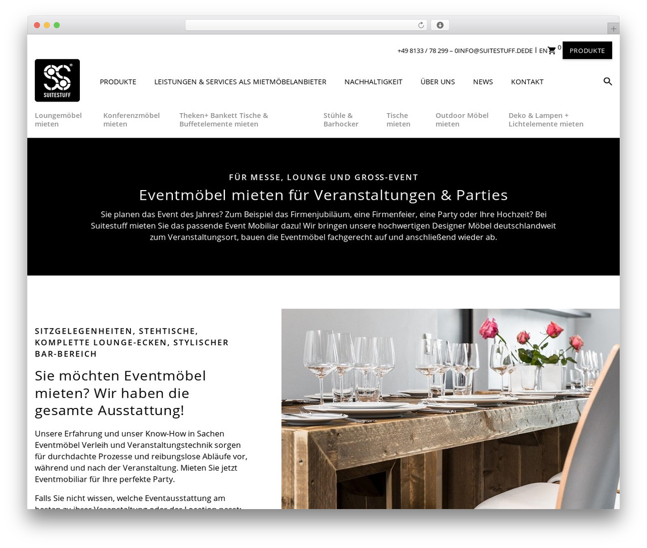 Suitestuff theme WordPress - suitestuff.de