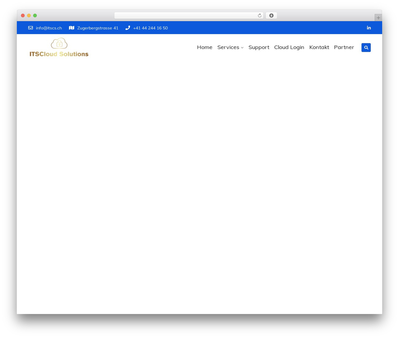 Techno WordPress theme - itscs.ch