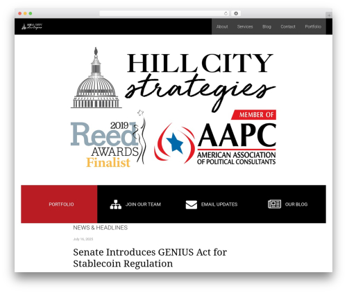 Political options WordPress plugin - hillcitystrategies.com