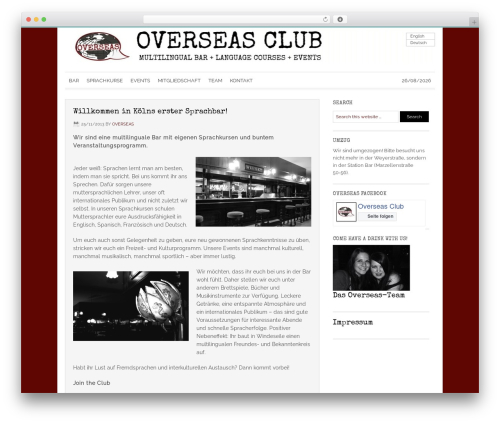 Ultimate TinyMCE (ultimate-tinymce) free WordPress plugin - overseasclub.de