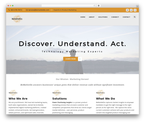 WordPress theme IODtheme - bemarketdo.com